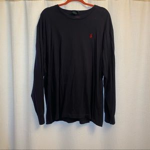 Polo by Ralph Lauren Men’s Navy Blue Long Sleeve Shirt Size XXL
